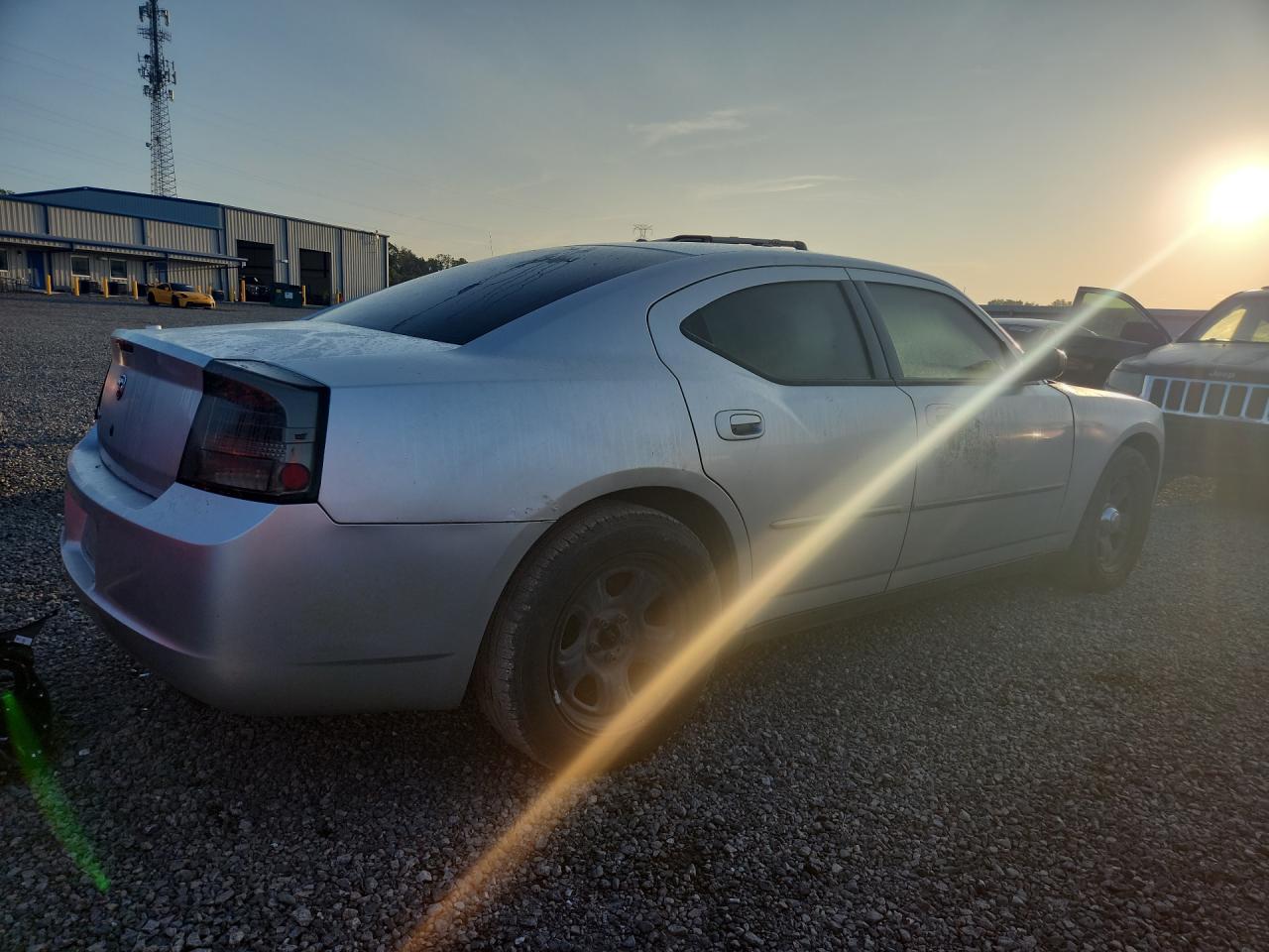 2007 Dodge Charger Se Silver vin: 2B3LA43R37H730374
