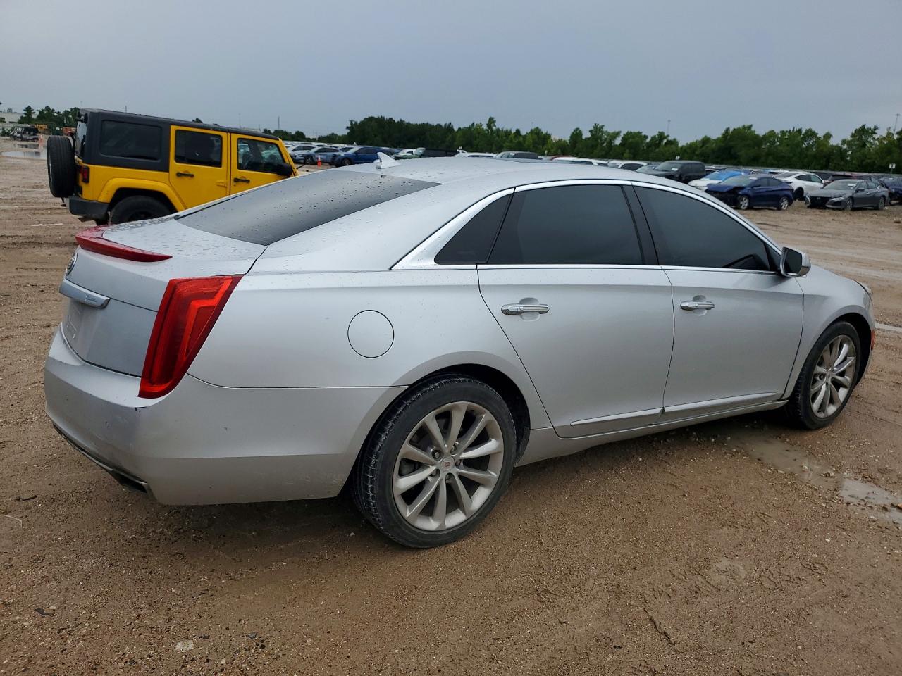 2013 Cadillac Xts Premium Collection Silver vin: 2G61S5S34D9112768