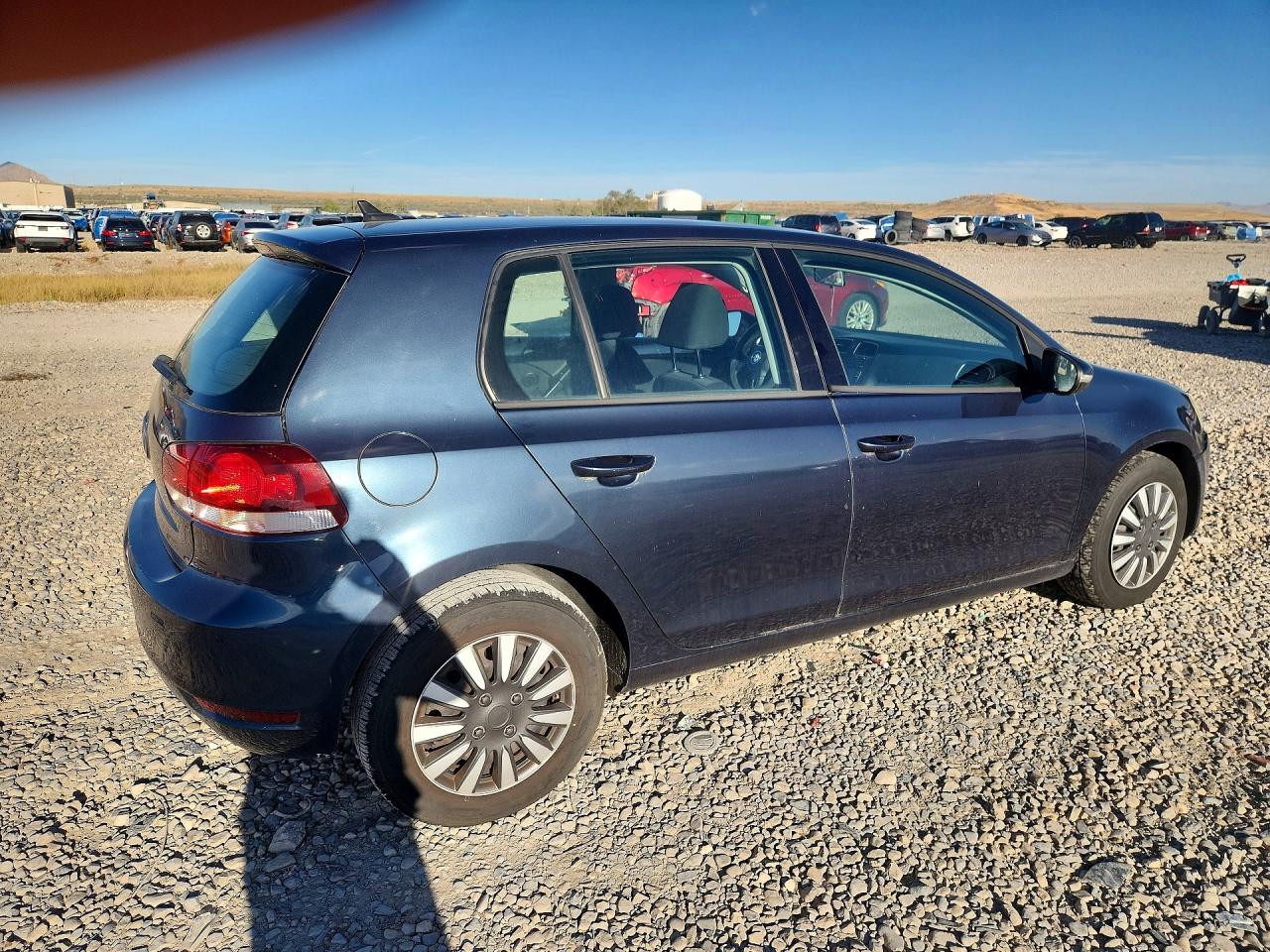 2012 Volkswagen Golf Gray vin: WVWDB7AJ2CW281036