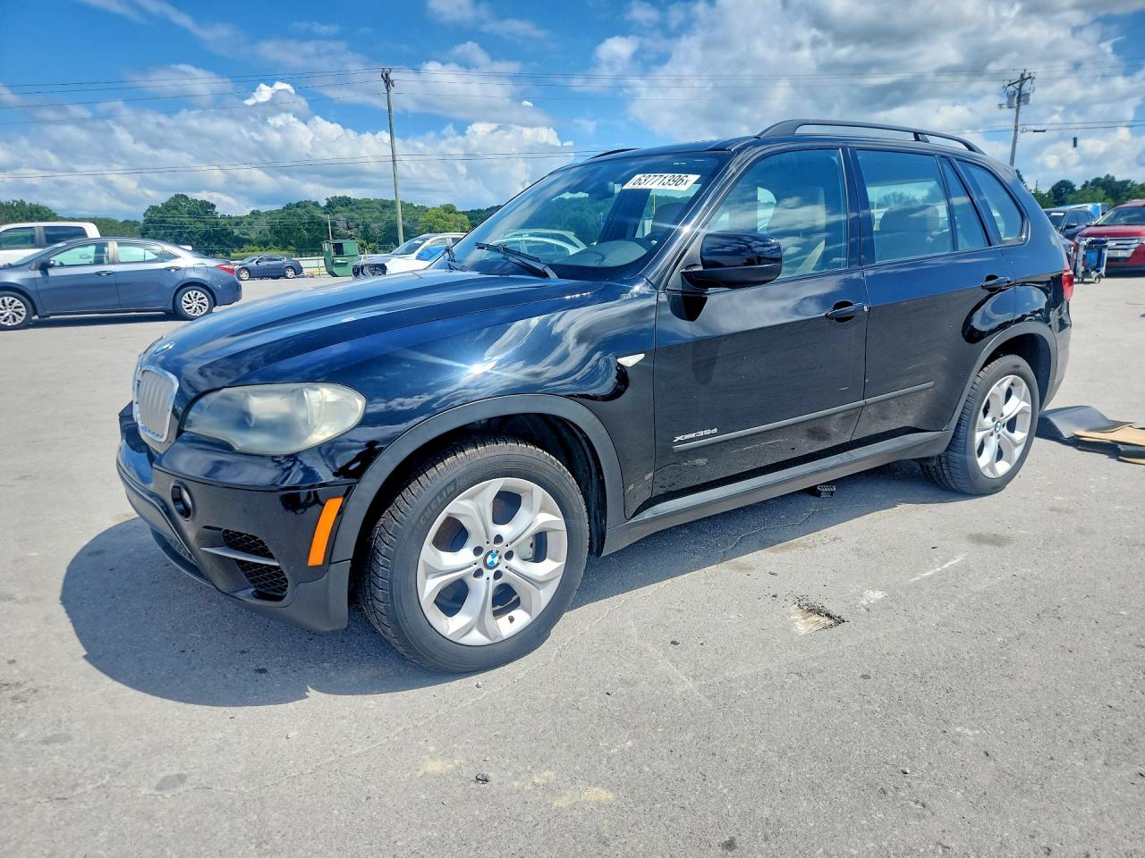 2011 Bmw X5 Xdrive35d Черный vin: 5UXZW0C59BL370215