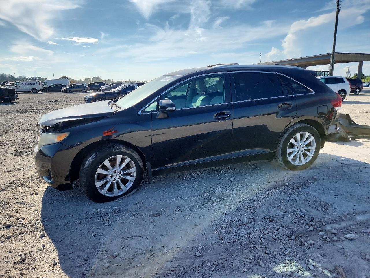 2013 Toyota Venza Le Black vin: 4T3BA3BB7DU035433