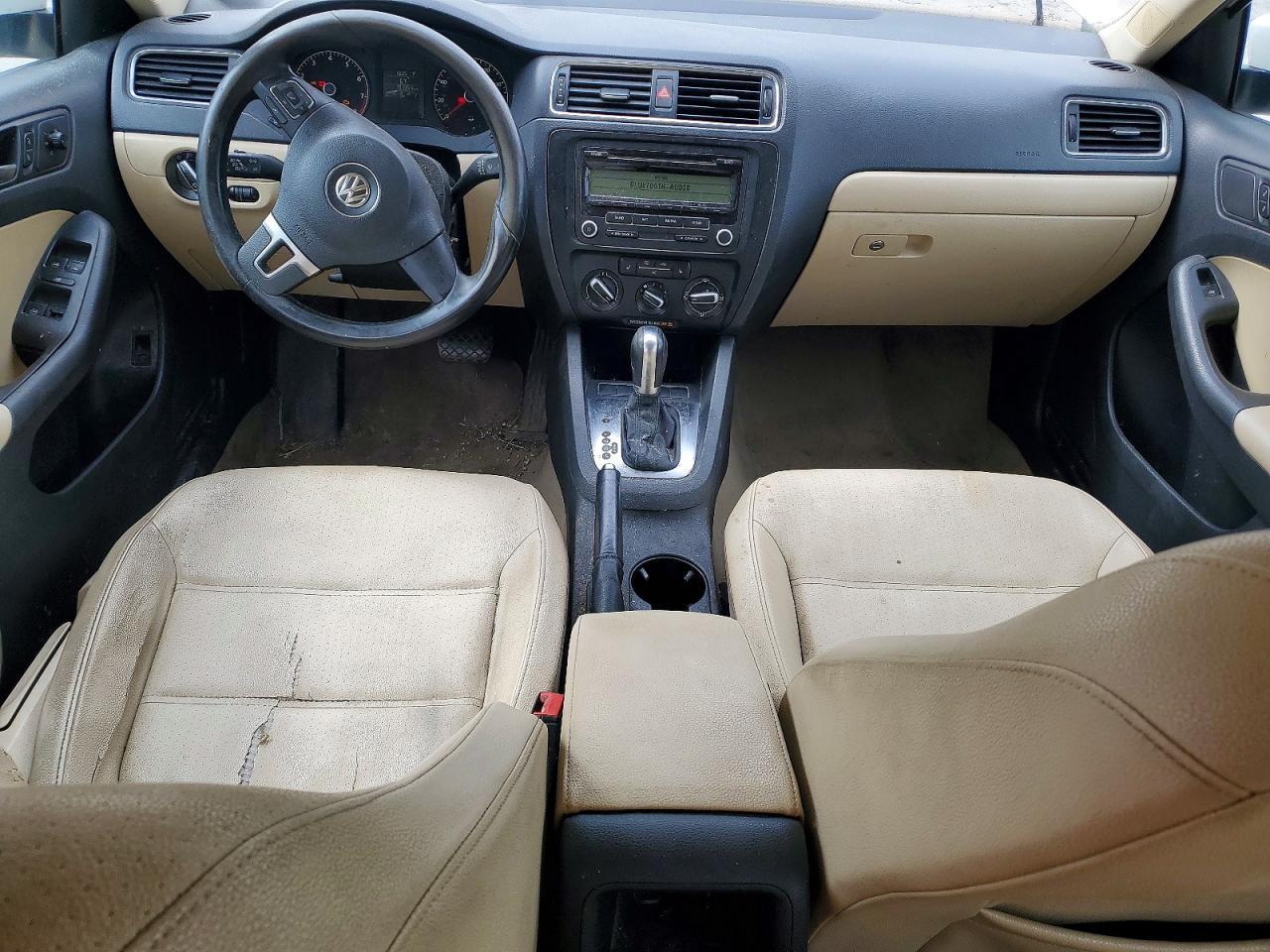 2011 Volkswagen Jetta Se Белый vin: 3VWDZ7AJ4BM354656