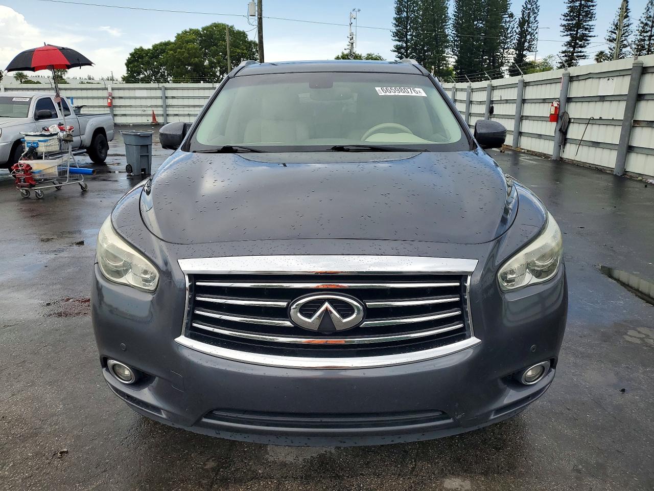 2014 Infi Qx60 Base Серый vin: 5N1AL0MM4EC537500