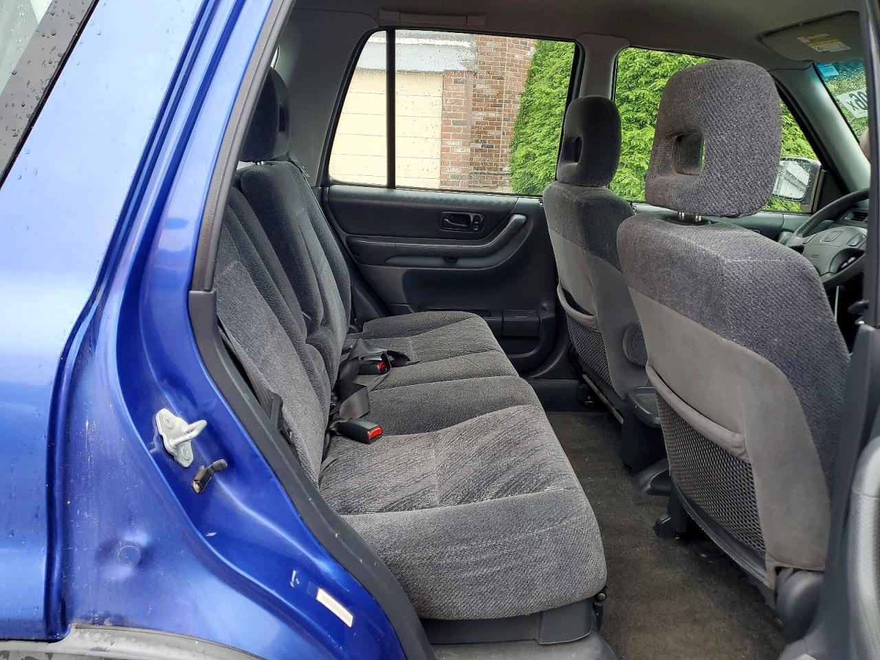 2001 Honda Cr-v Lx Blue vin: JHLRD18471C031399
