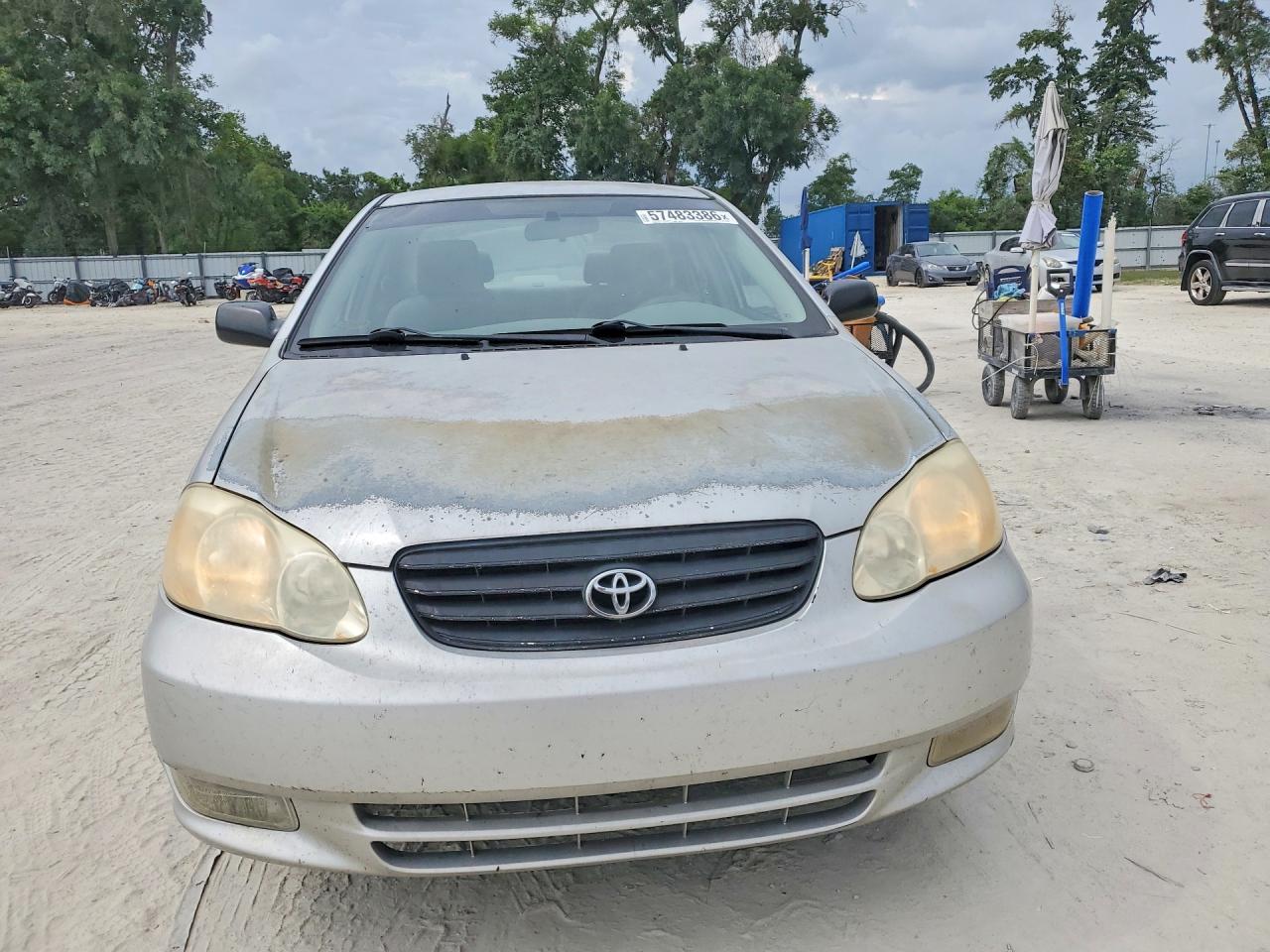 2004 Toyota Corolla Ce Серебряный vin: 1NXBR32E94Z242028