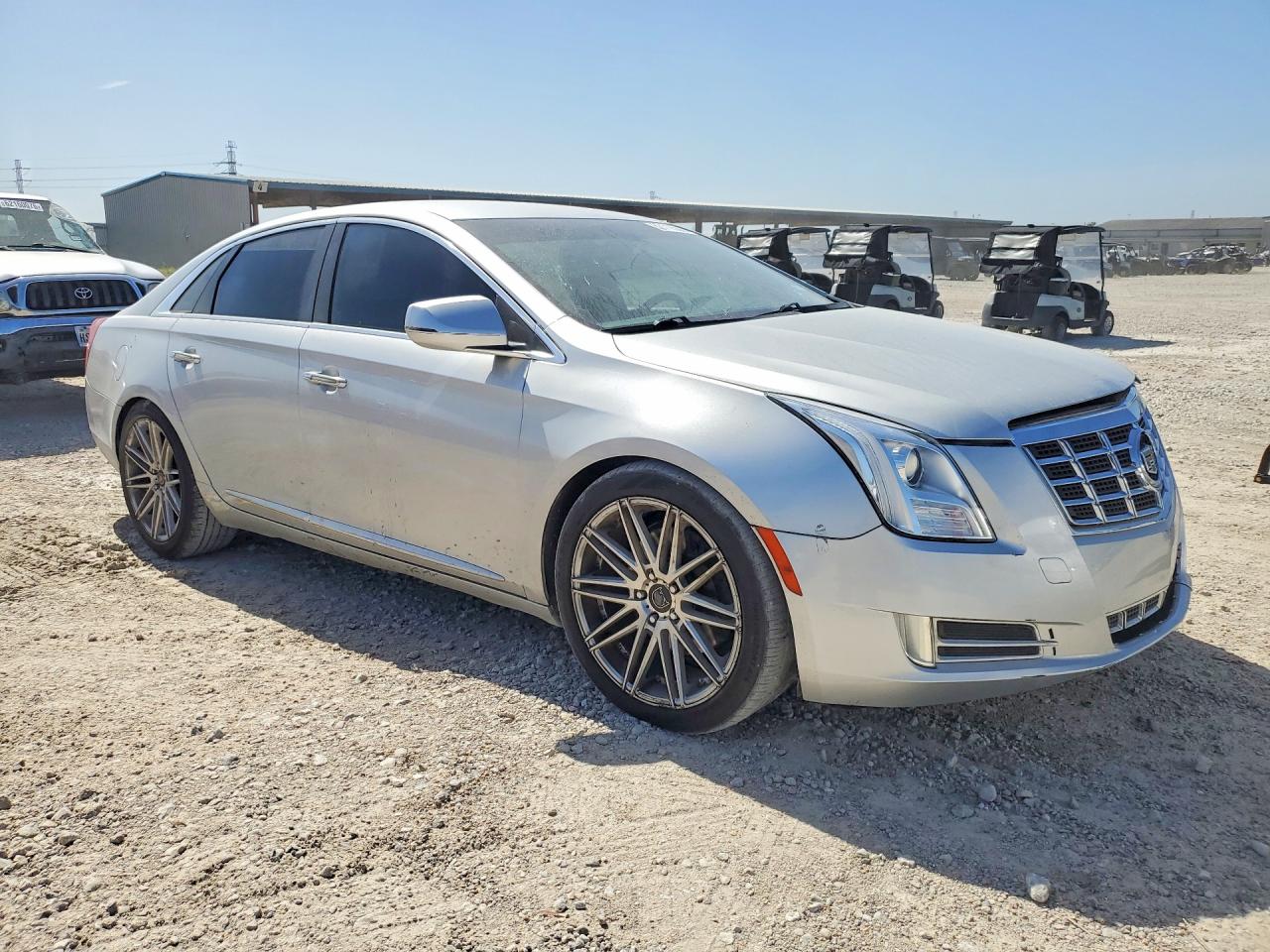 2014 Cadillac Xts Серебряный vin: 2G61L5S30E9289400