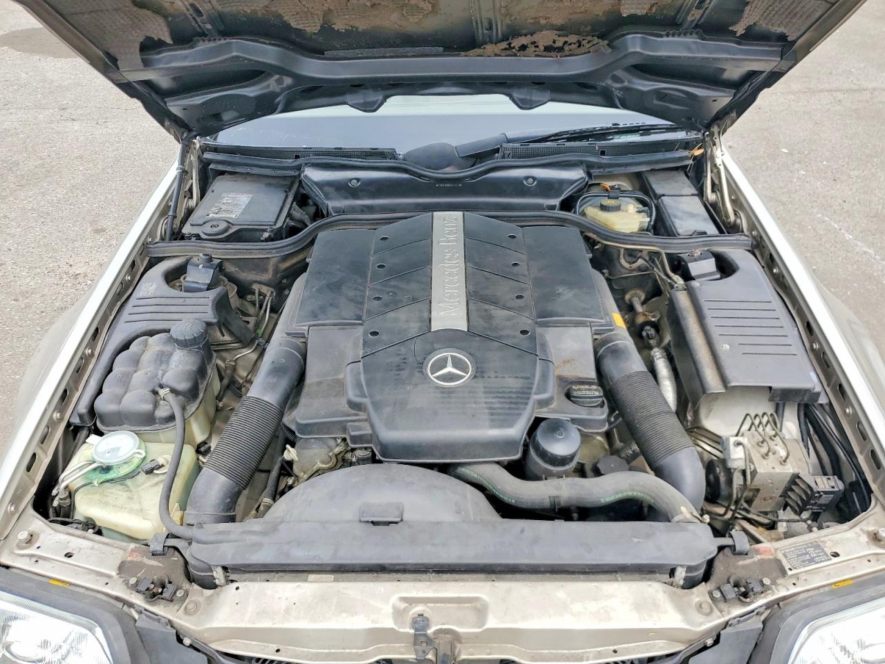 1999 Mercedes-benz Sl 500 Tan vin: WDBFA68F4XF183072
