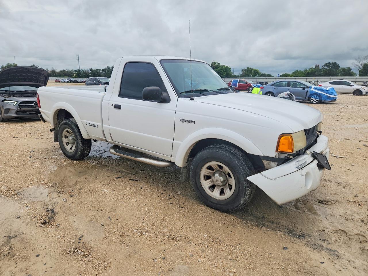 2001 Ford Ranger White vin: 1FTYR10U71PB76781