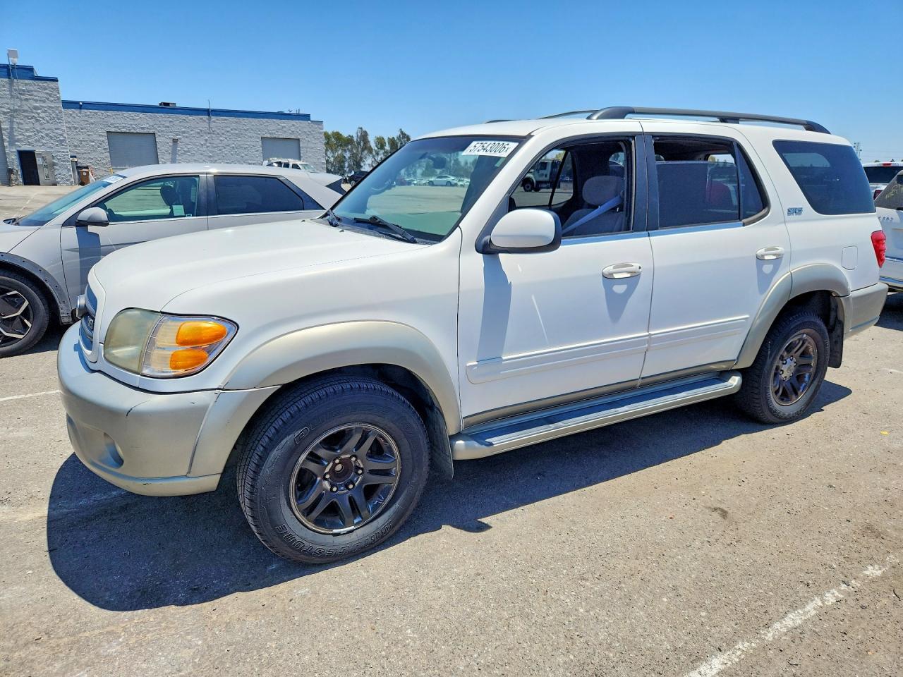 2003 Toyota Sequoia Sr5 Белый vin: 5TDZT34A13S192386