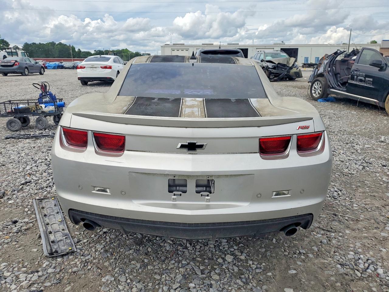2011 Chevrolet Camaro Lt Silver vin: 2G1FB1ED9B9132049