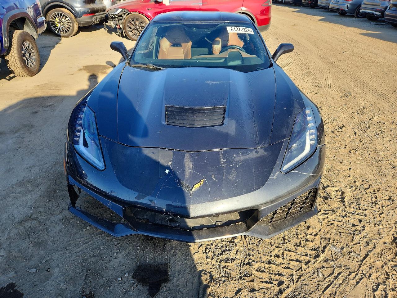 2015 Chevrolet Corvette Stingray 2lt Gray vin: 1G1YC2D78F5109386