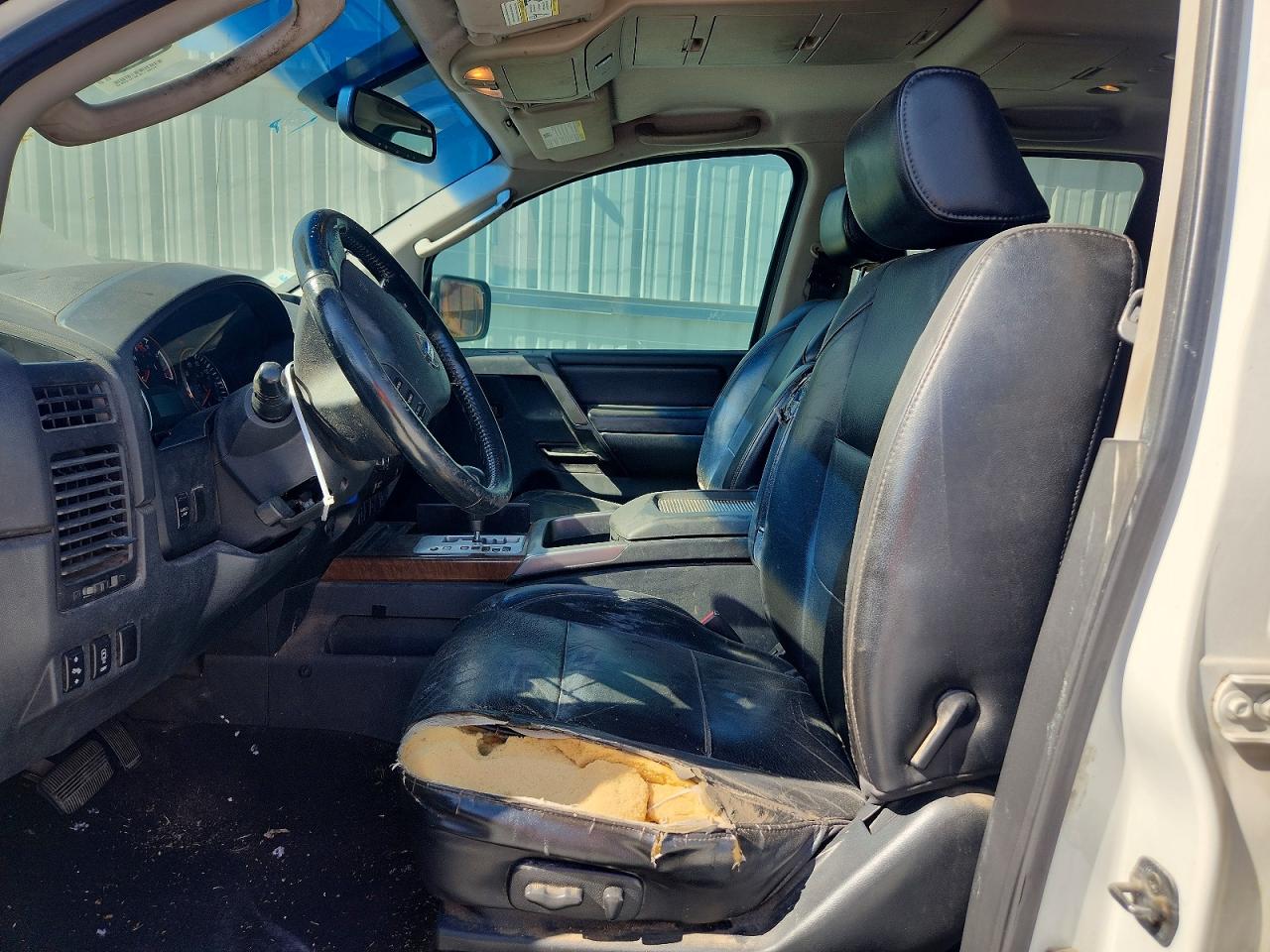 2008 Nissan Titan Xe Ffv White vin: 1N6BA07D08N342073