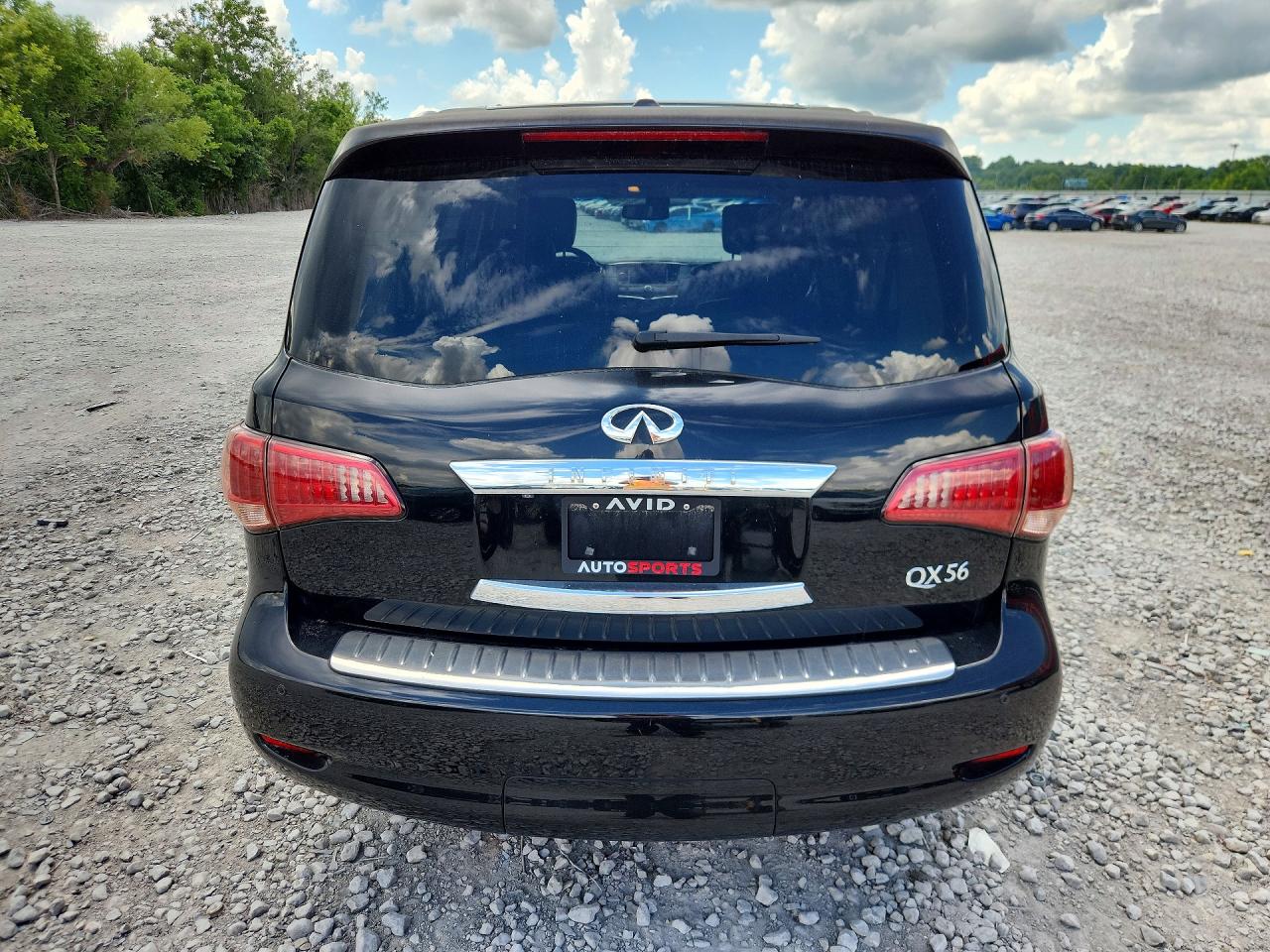 2012 Infiniti Qx56 Base Black vin: JN8AZ2NE3C9022718