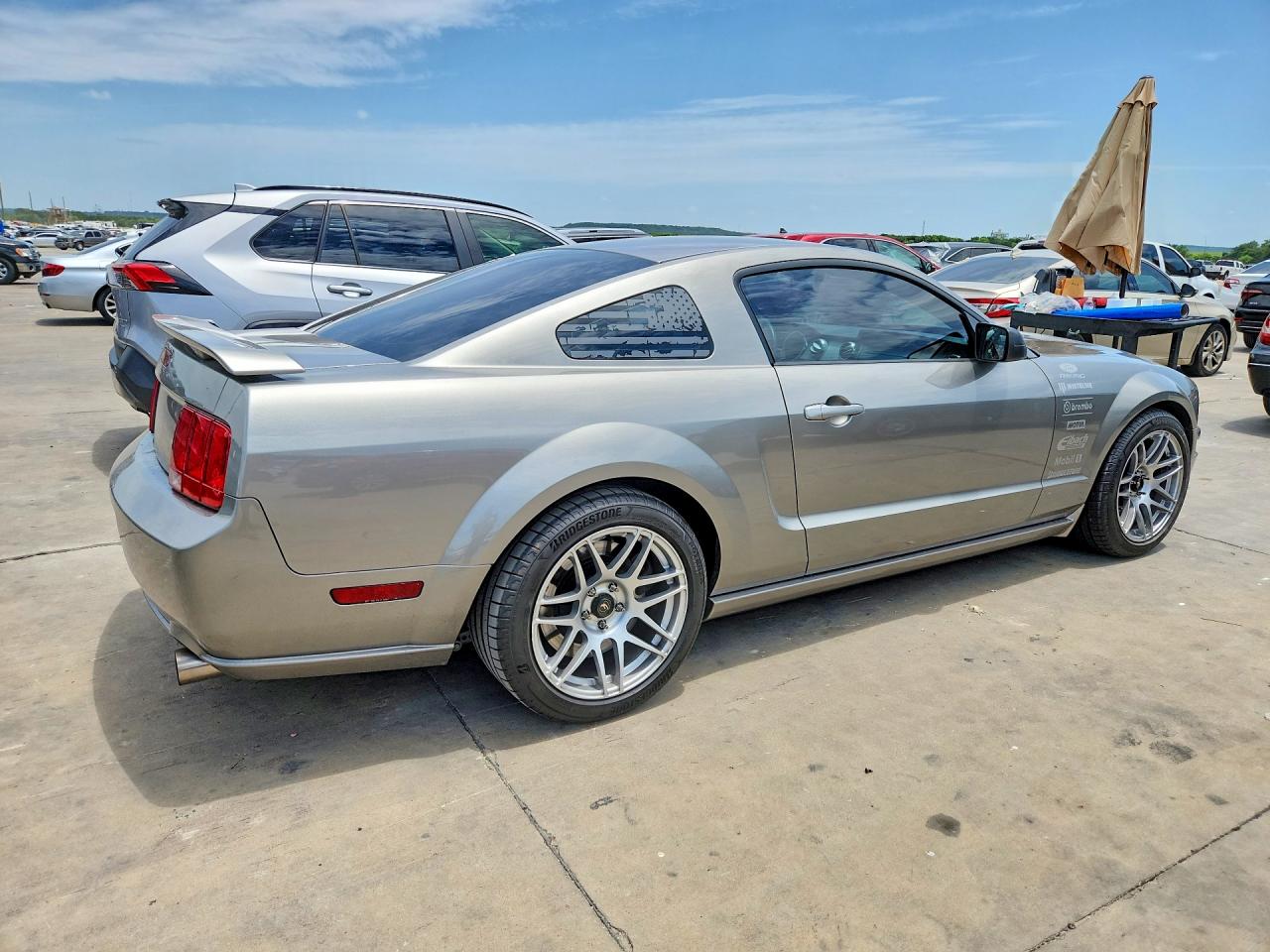 2009 Ford Mustang Gt Gray vin: 1ZVHT82H695106879