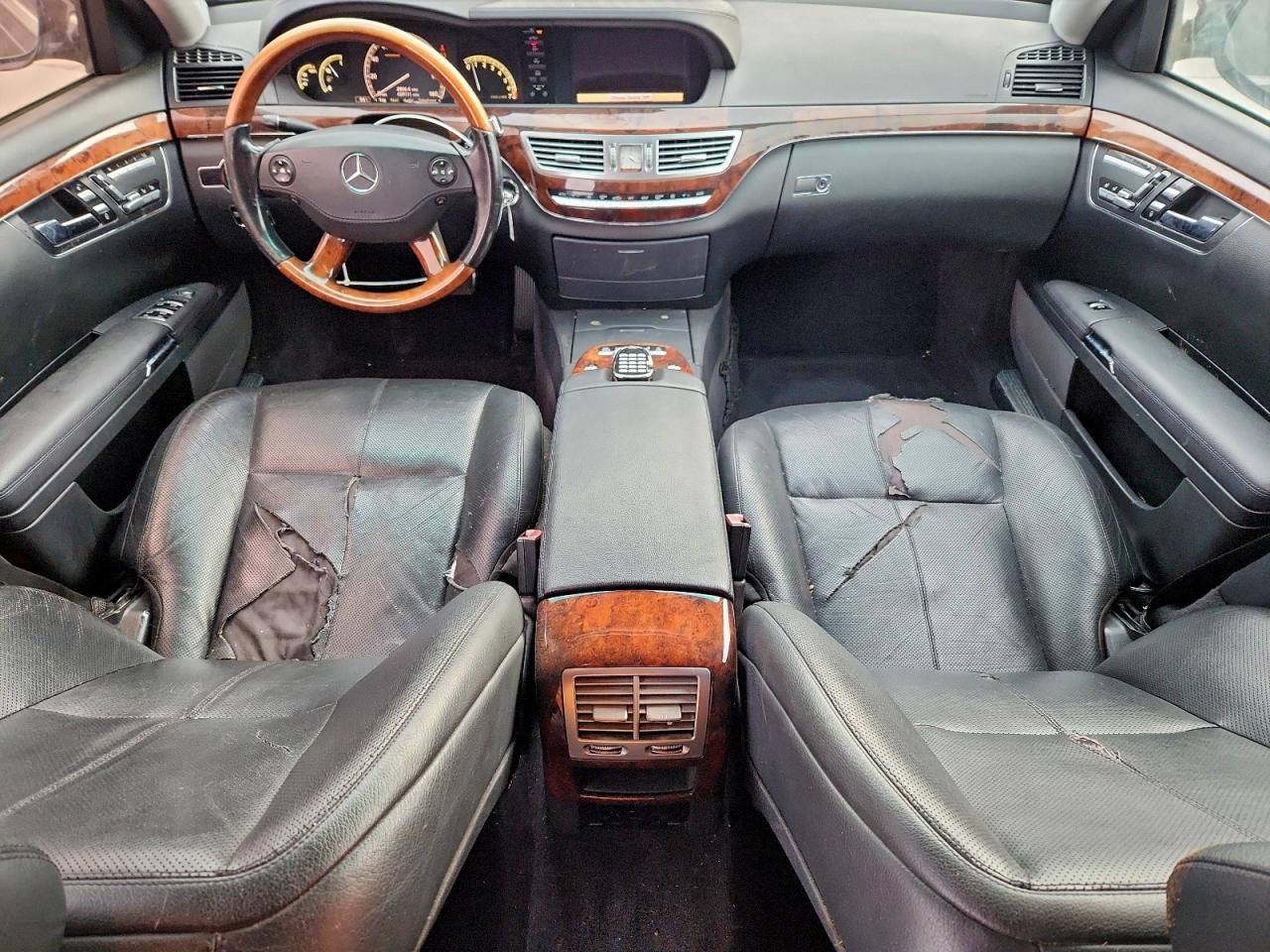 2009 Mercedes-benz S 550 Черный vin: WDDNG71X19A251645