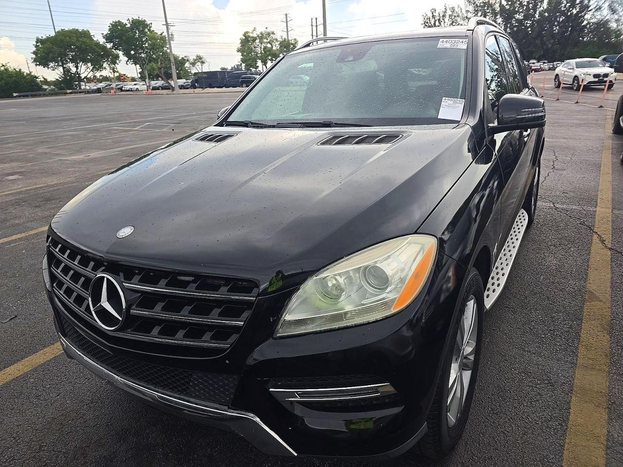 2015 Mercedes-benz Ml 350 Черный vin: 4JGDA5JB7FA557255