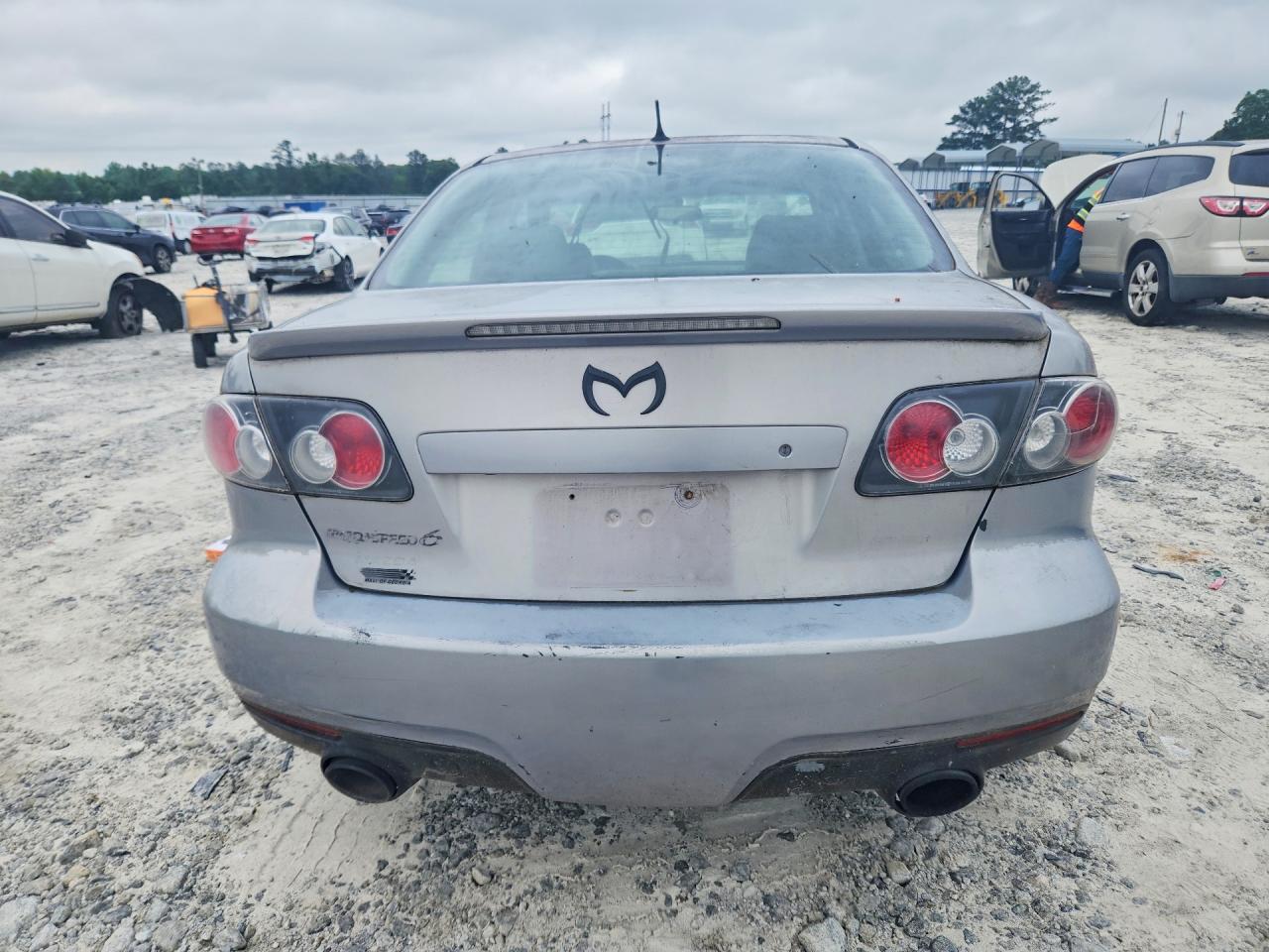 2006 Mazda Speed 6 Silver vin: JM1GG12L861101412