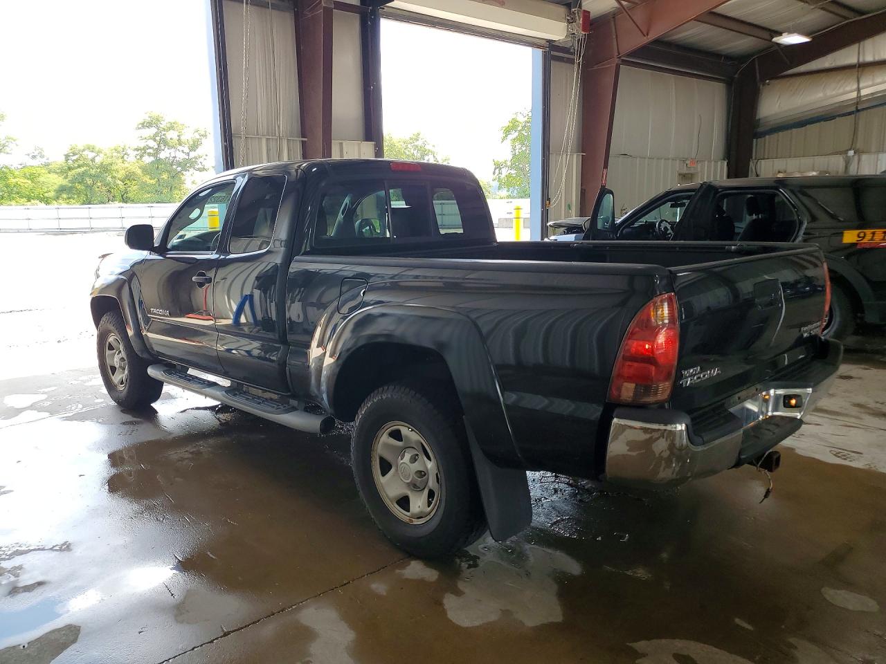 2008 Toyota Tacoma Prerunner Access Cab Черный vin: 5TETU62N78Z543175