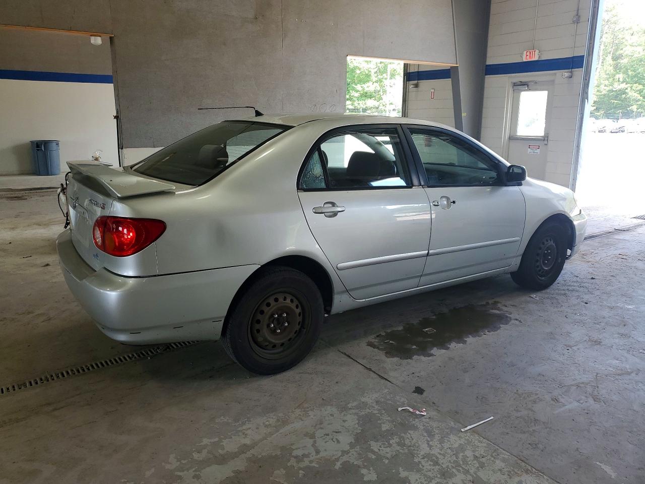 2003 Toyota Corolla S Silver vin: 2T1BR32E33C147724