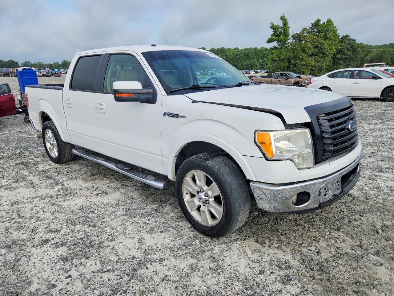 2010 Ford F150 Supercrew White vin: 1FTFW1CV3AFD71755