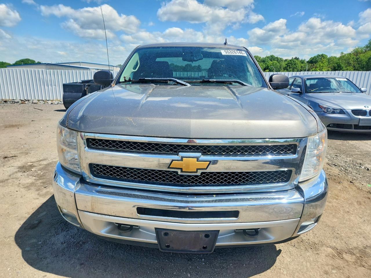 2012 Chevrolet Silverado K1500 Lt Gray vin: 1GCRKSE7XCZ246394