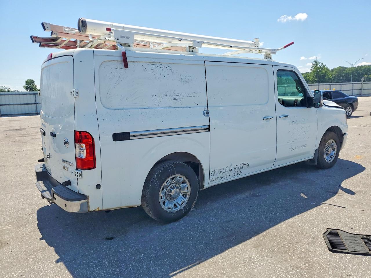 2015 Nissan Nv 2500 Hd Sl White vin: 1N6AF0KY1FN804774