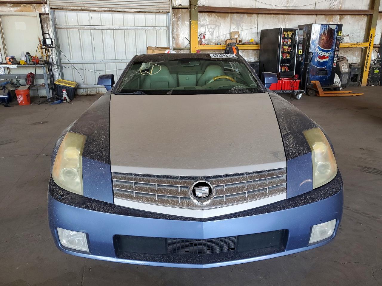 2005 Cadillac Xlr Blue vin: 1G6YV34A355603966