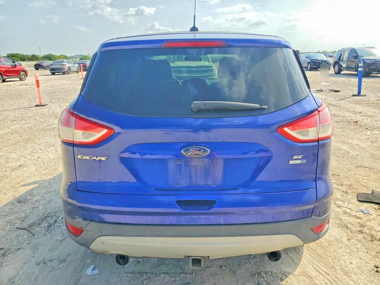 2013 Ford Escape Se Blue vin: 1FMCU9G97DUC59332