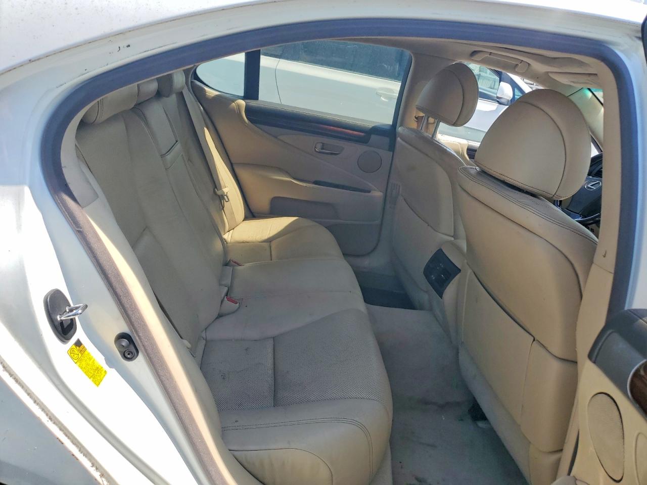2013 Lexus Ls 460 White vin: JTHCL5EF1D5016746