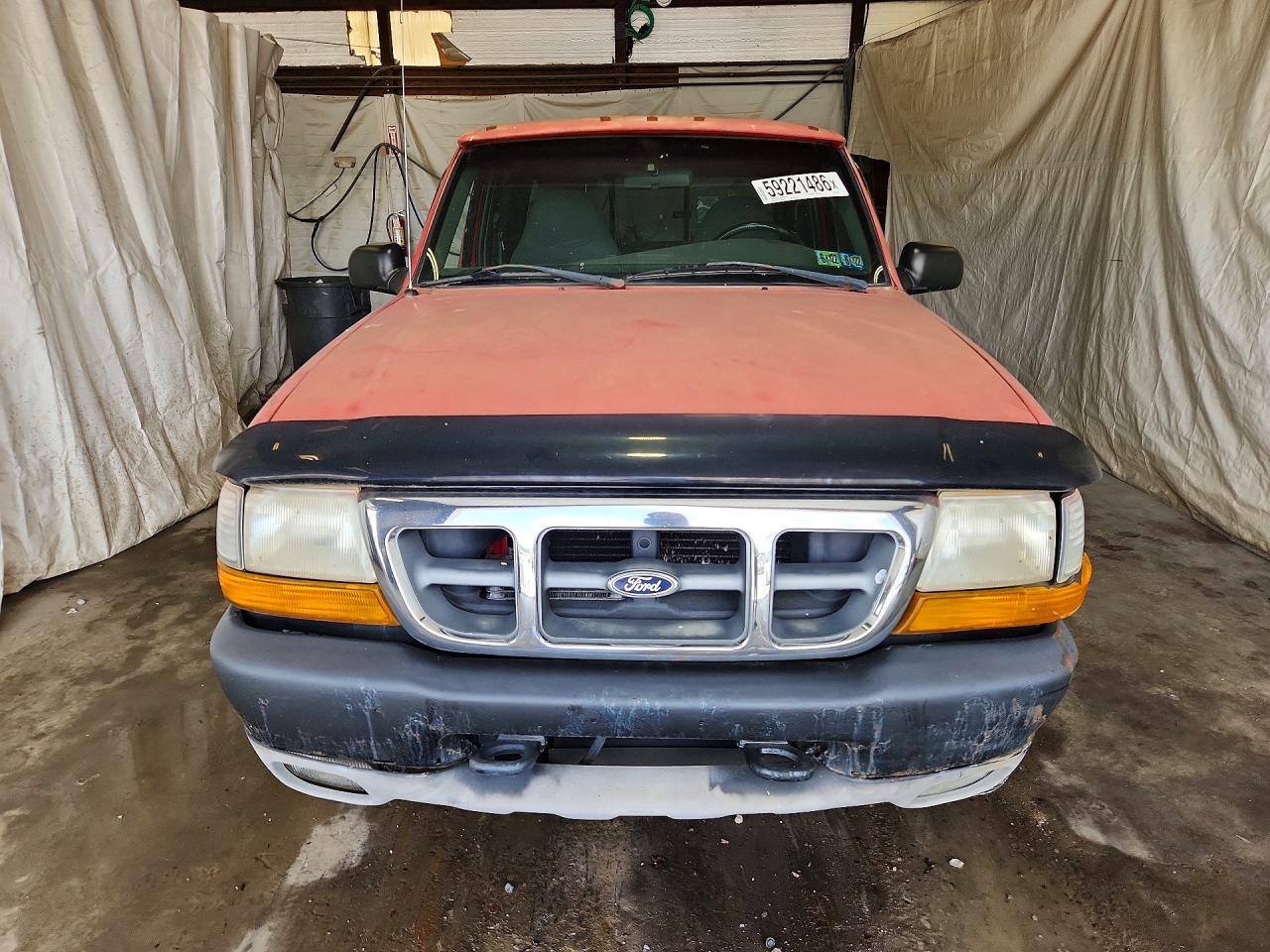 1999 Ford Ranger Super Cab Red vin: 1FTZR15X7XTB09993