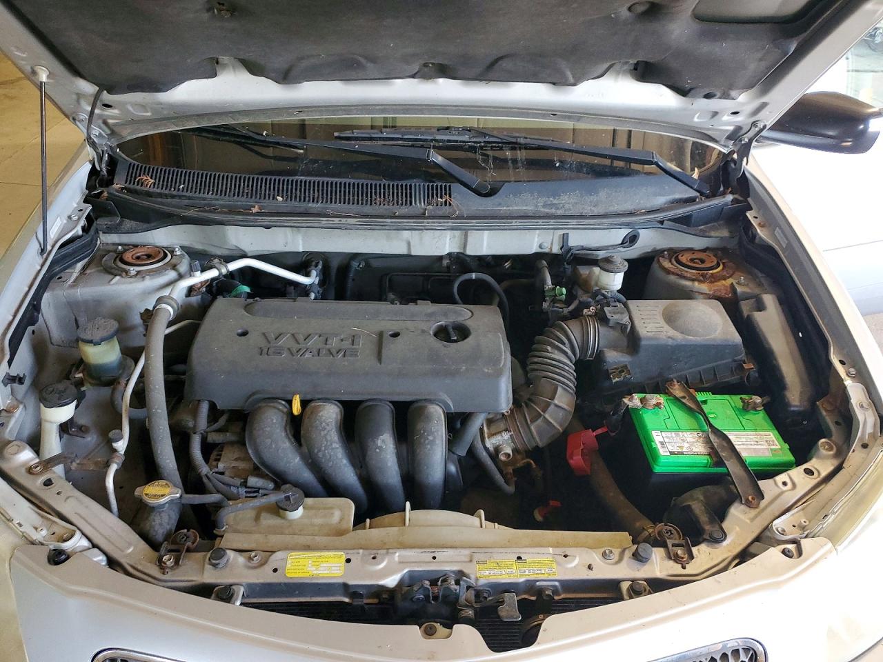 2005 Pontiac Vibe Base Silver vin: 5Y2SL63815Z471629