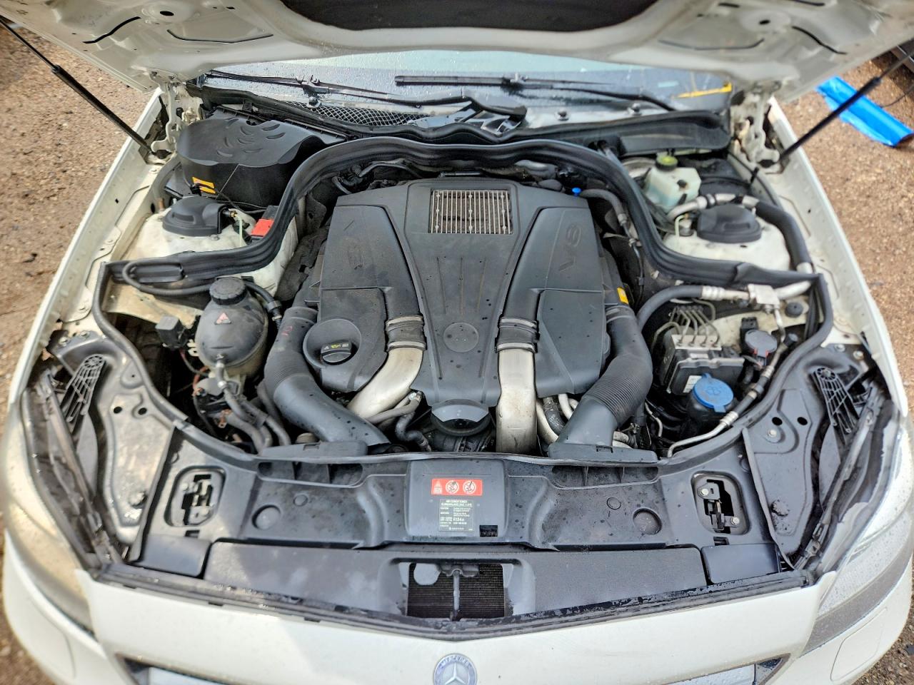 2014 Mercedes-benz Cls 550 4matic Белый vin: WDDLJ9BB1EA090067