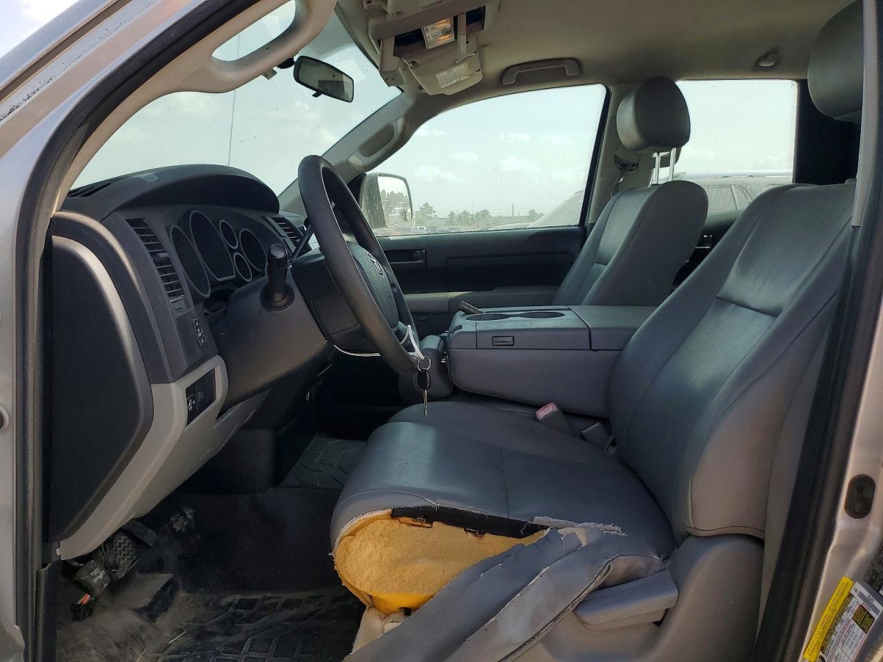 2011 Toyota Tundra Double Cab Sr5 Silver vin: 5TFRM5F15BX032073