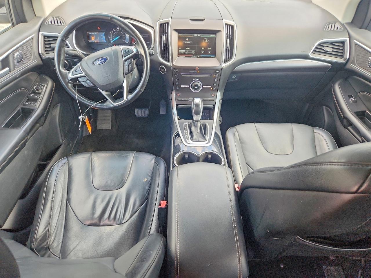 2015 Ford Edge Titanium Black vin: 2FMTK4K86FBB21832