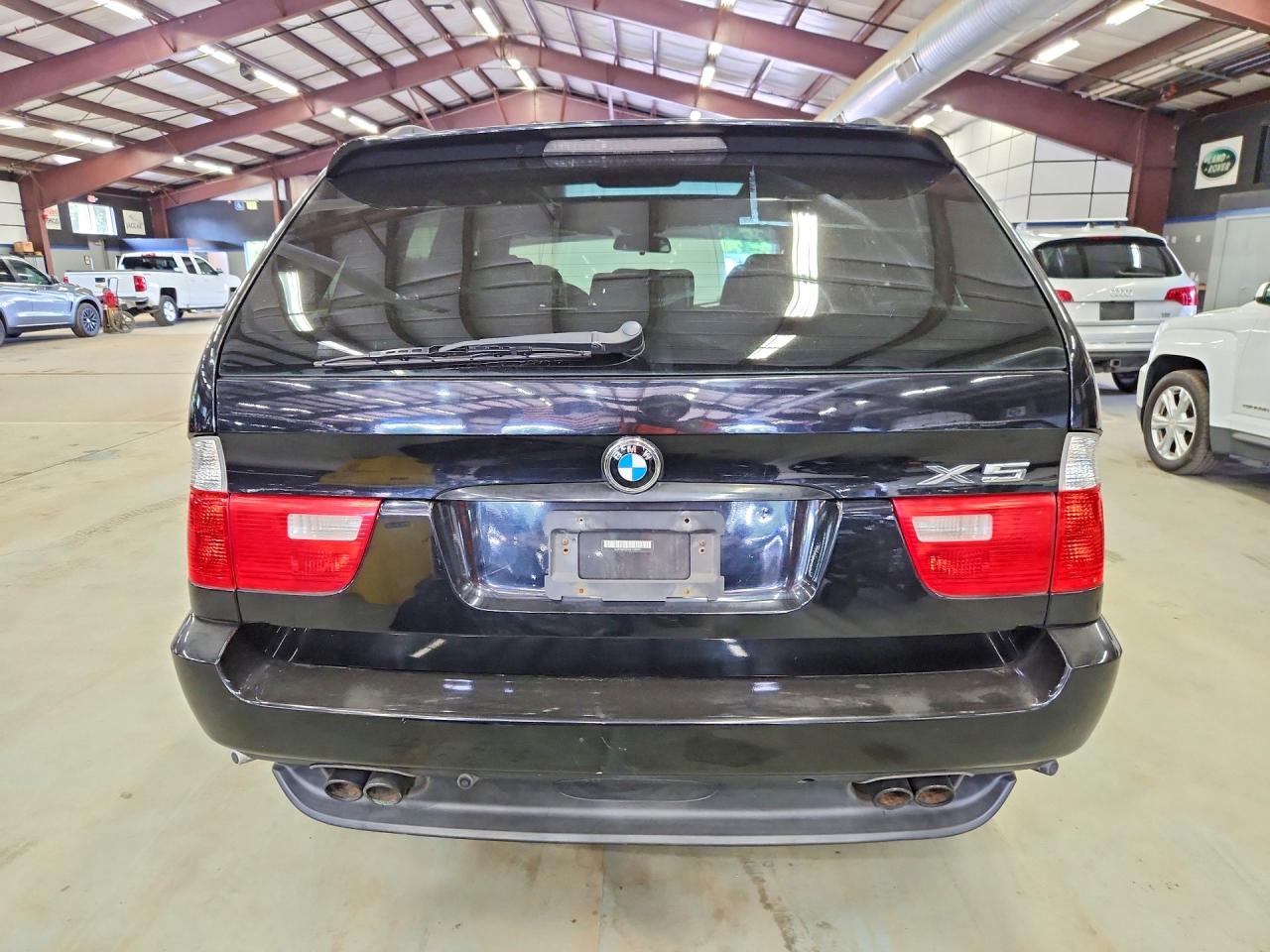 2005 Bmw X5 4.4i Black vin: 5UXFB535X5LV18839