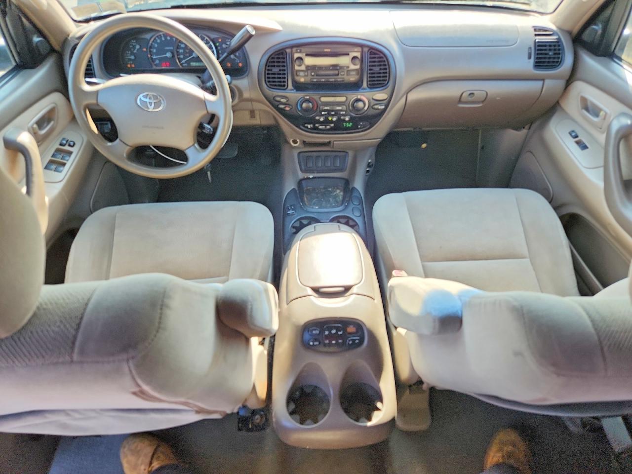 2005 Toyota Sequoia Sr5 Черный vin: 5TDBT44A55S239428