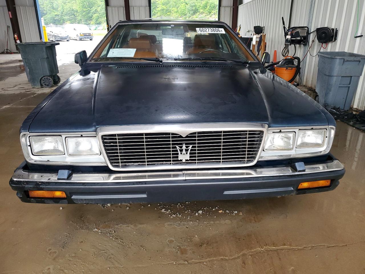 1984 Maserati Quattroporte Blue vin: ZAMBC110XEA305054