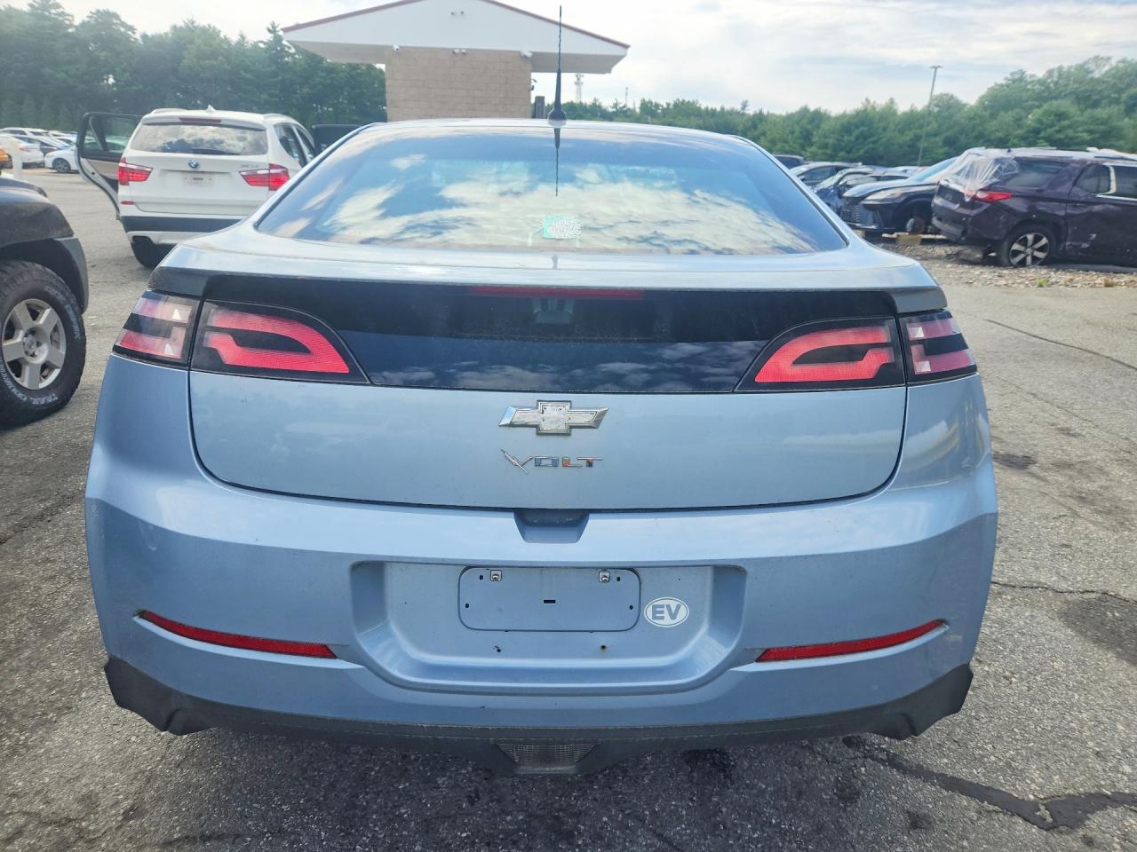 2013 Chevrolet Volt Blue vin: 1G1RA6E40DU104157