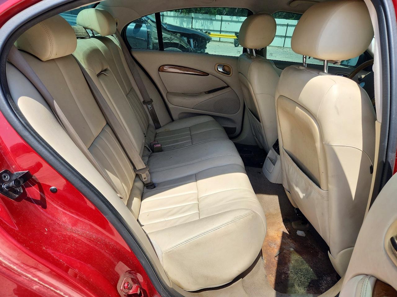 2003 Jaguar S-type Бордовый vin: SAJEA01T33FM81747