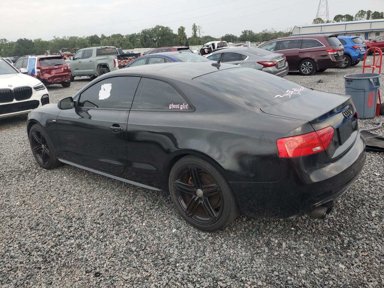 2014 Audi A5 Premium Plus Black vin: WAUMFAFR0EA067255