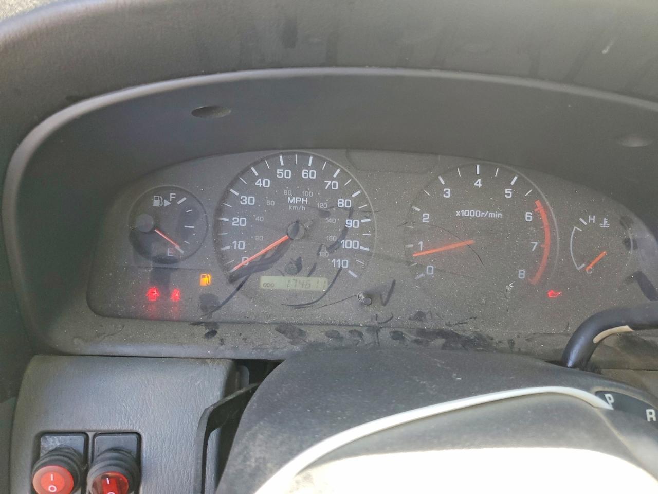 2001 Nissan Frontier King Cab Xe Blue vin: 1N6DD26S11C351829