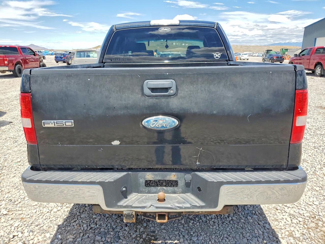 2008 Ford F150 Supercrew Черный vin: 1FTRW14W08FB35286