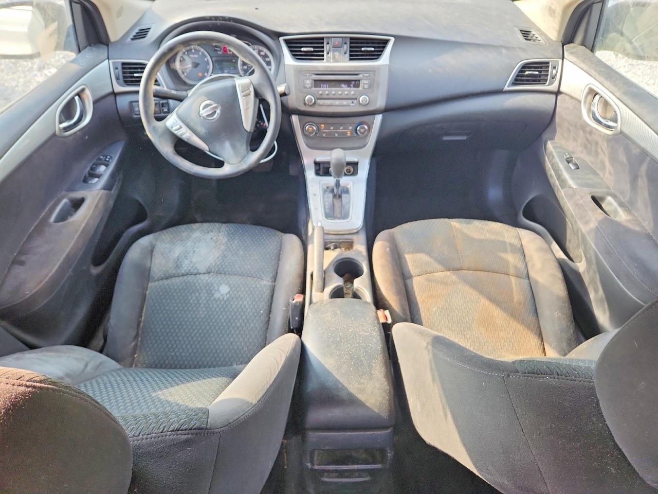 2014 Nissan Sentra Sr Серебряный vin: 3N1AB7AP6EY261572