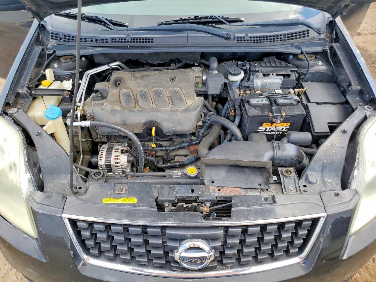 2009 Nissan Sentra 2.0 Black vin: 3N1AB61E09L655645