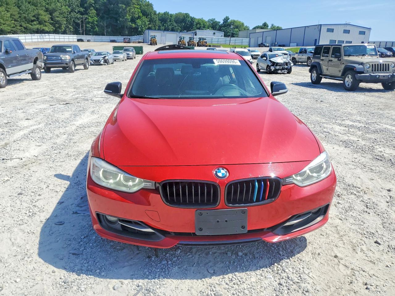 2014 Bmw 328 I Red vin: WBA3A5C55EP600586