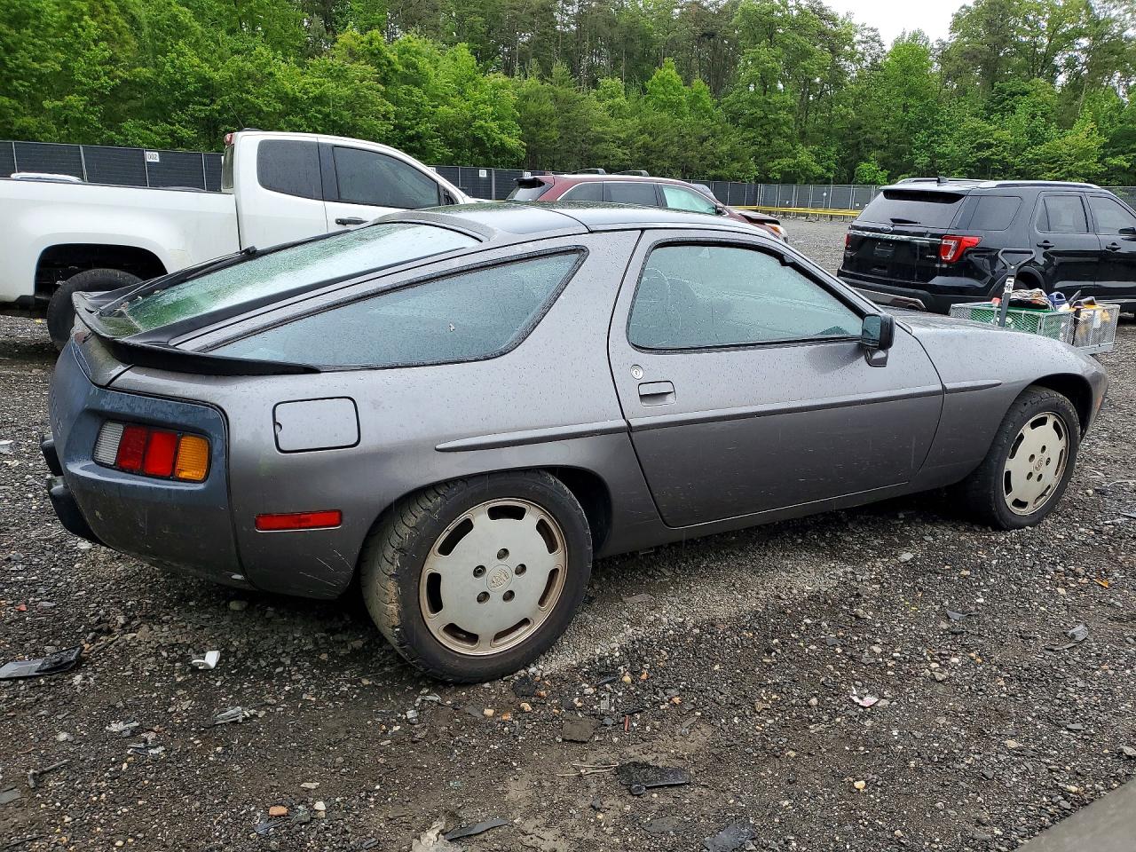1986 Porsche 928 S Gray vin: WP0JB0926GS862074