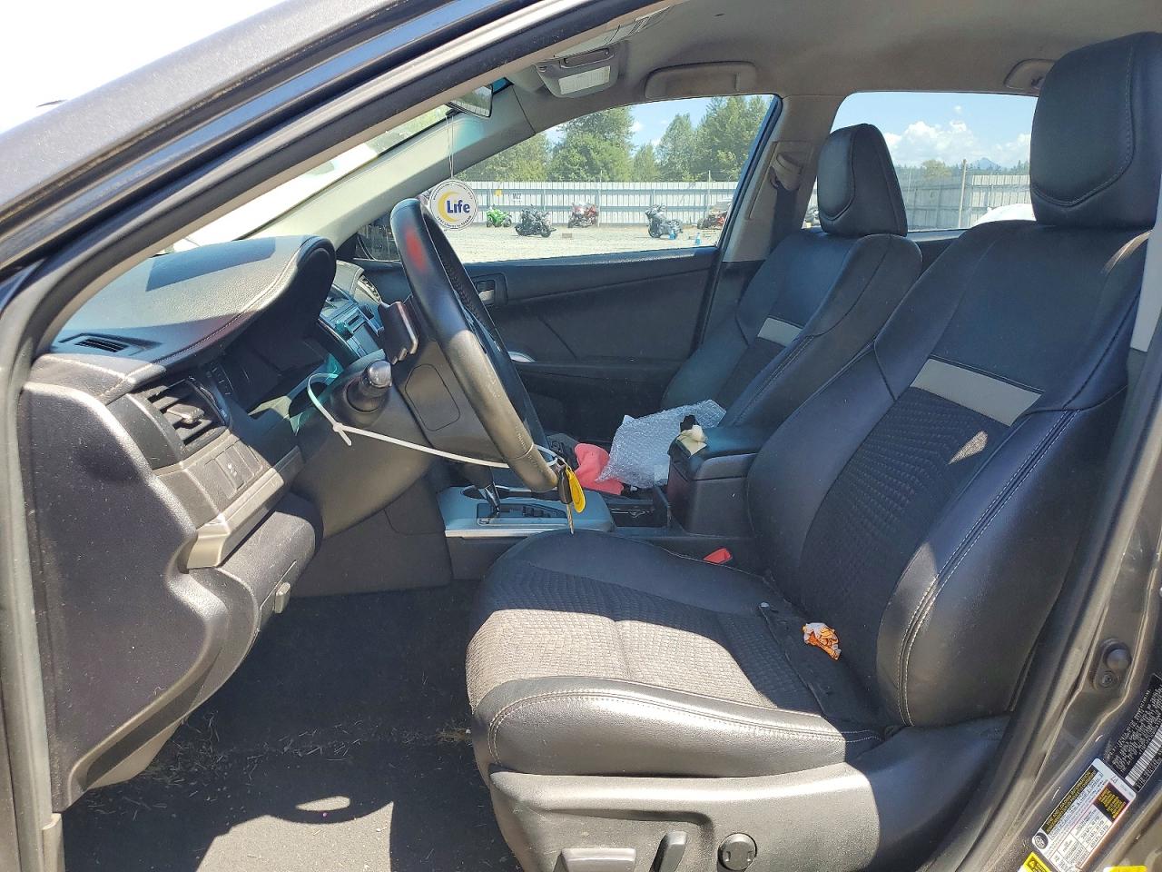 2012 Toyota Camry Se Gray vin: 4T1BF1FK1CU058133