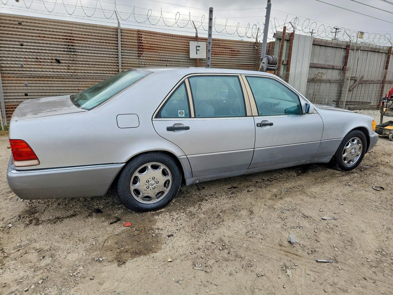 1993 Mercedes-benz 500 Sel Silver vin: WDBGA51E0PA086660