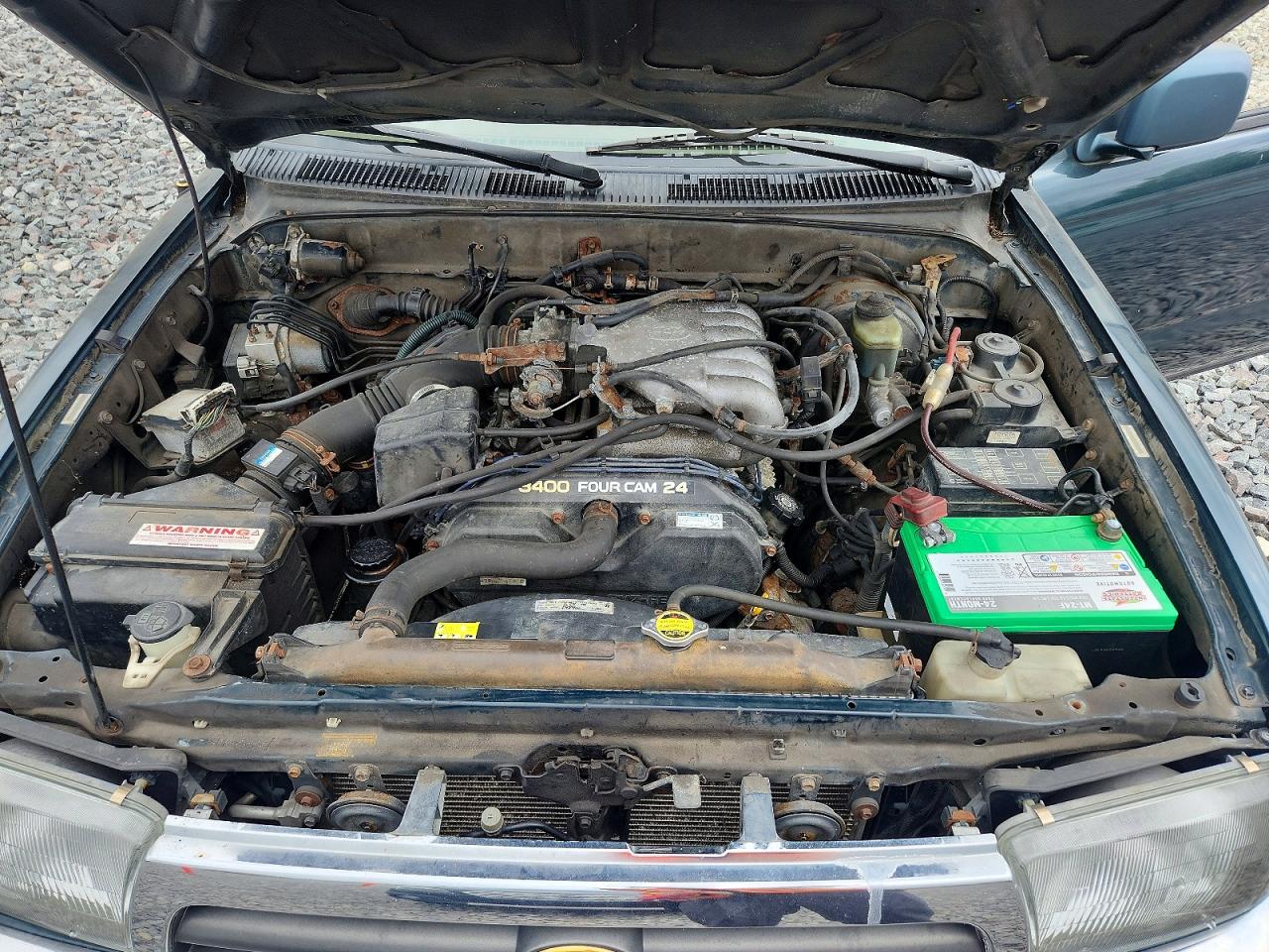1997 Toyota 4runner Sr5 Green vin: JT3HN86R7V0124397