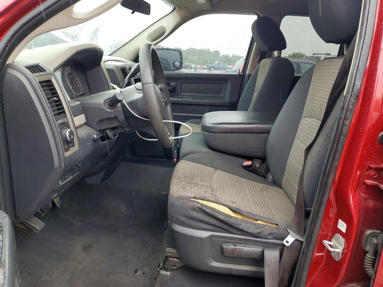 2012 Dodge 150 Ram Red vin: 1C6RD7FT5CS189685